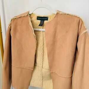 Vintage Suede Banana Republic Women's XS Jacket!